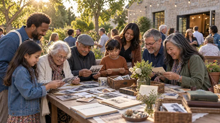 A multigenerational community preserving shared memories